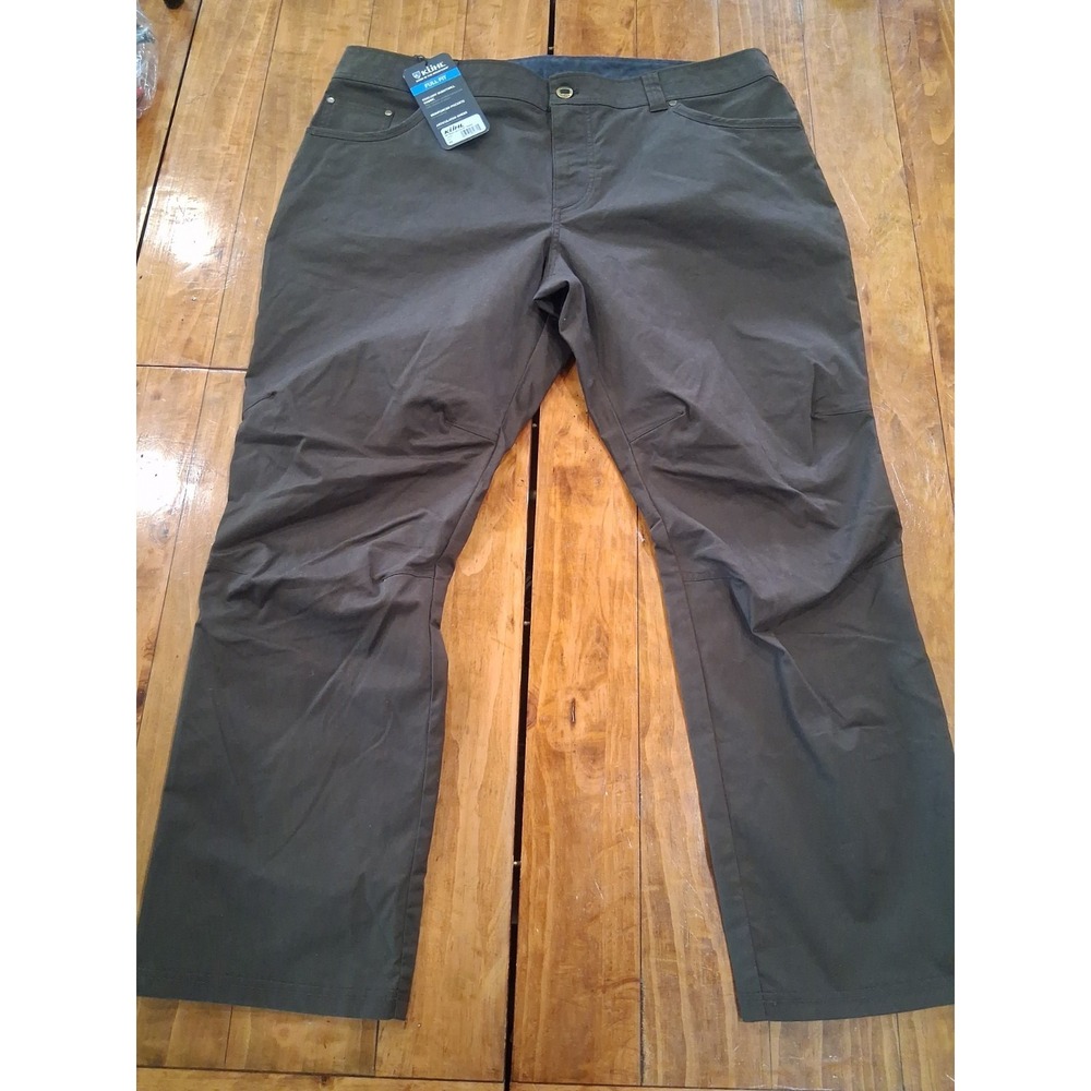 Kuhl Rydr Pants Mens 40x30 Coffee Full Fit  Cotton Blend  New